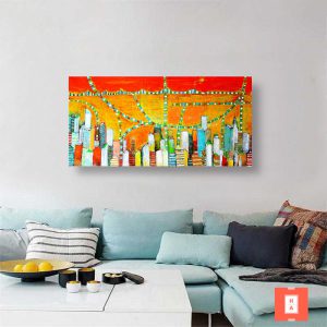 cityscape paintings