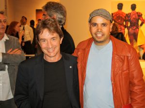 WITH MARTIN SHORT IN A CHELSEA GALLERY