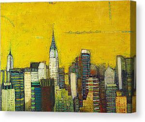  colorful abstract cityscape artwork